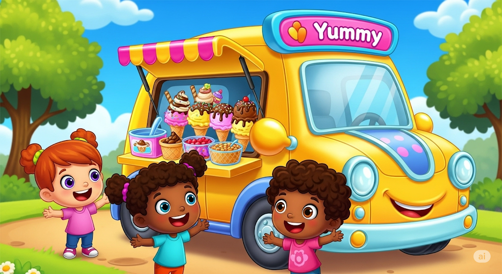 Yummy Ice Cream Car