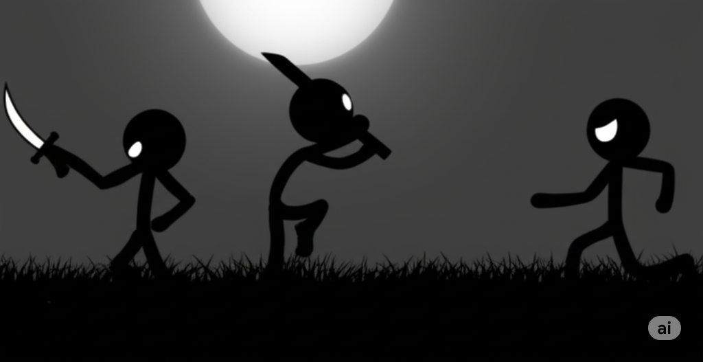 Stickman Night Survive