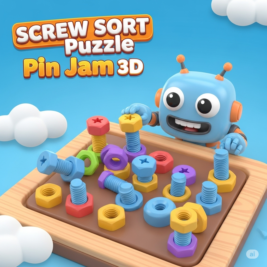 Screw Sort Puzzle Pin Jam 3D